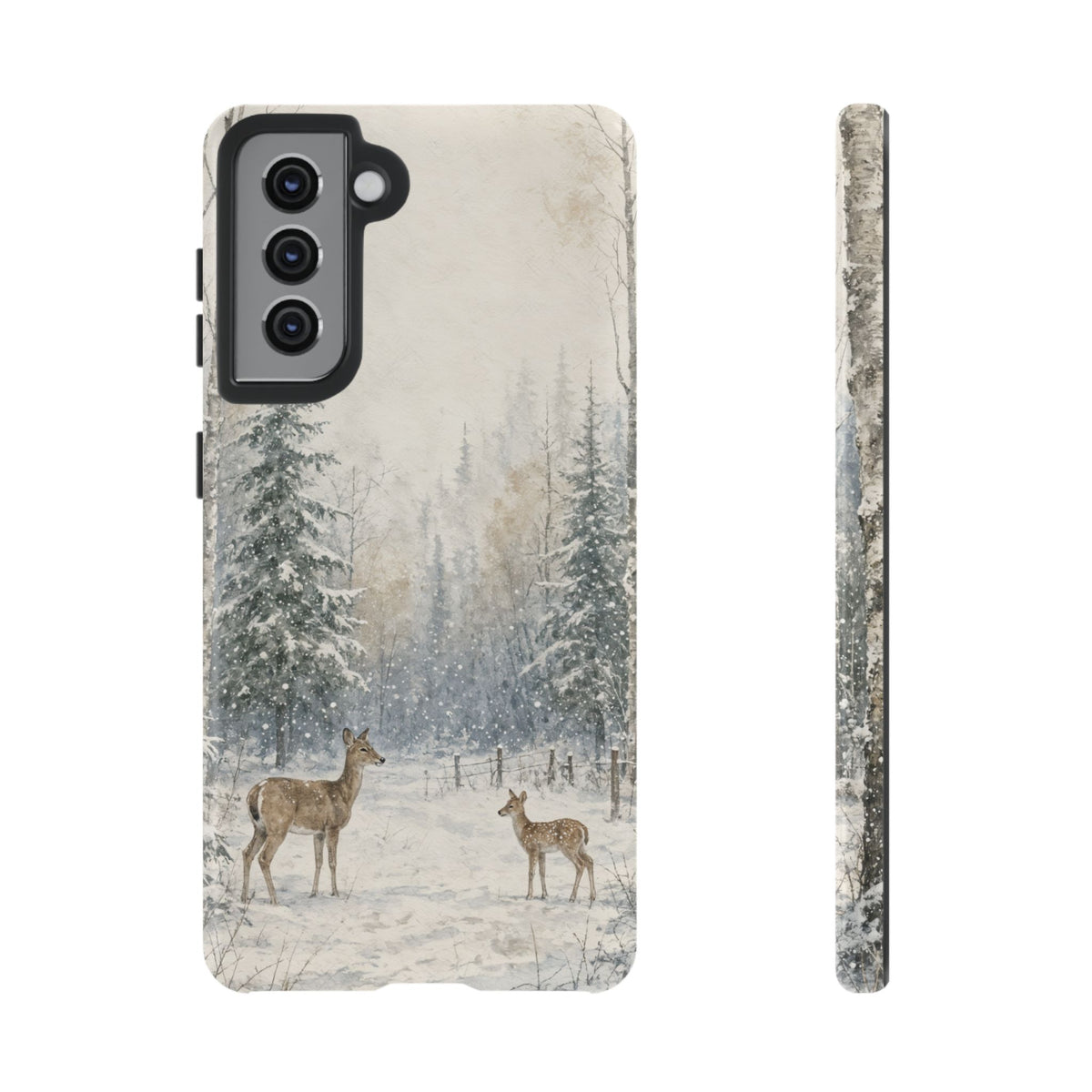Snowy Doe Tough Case