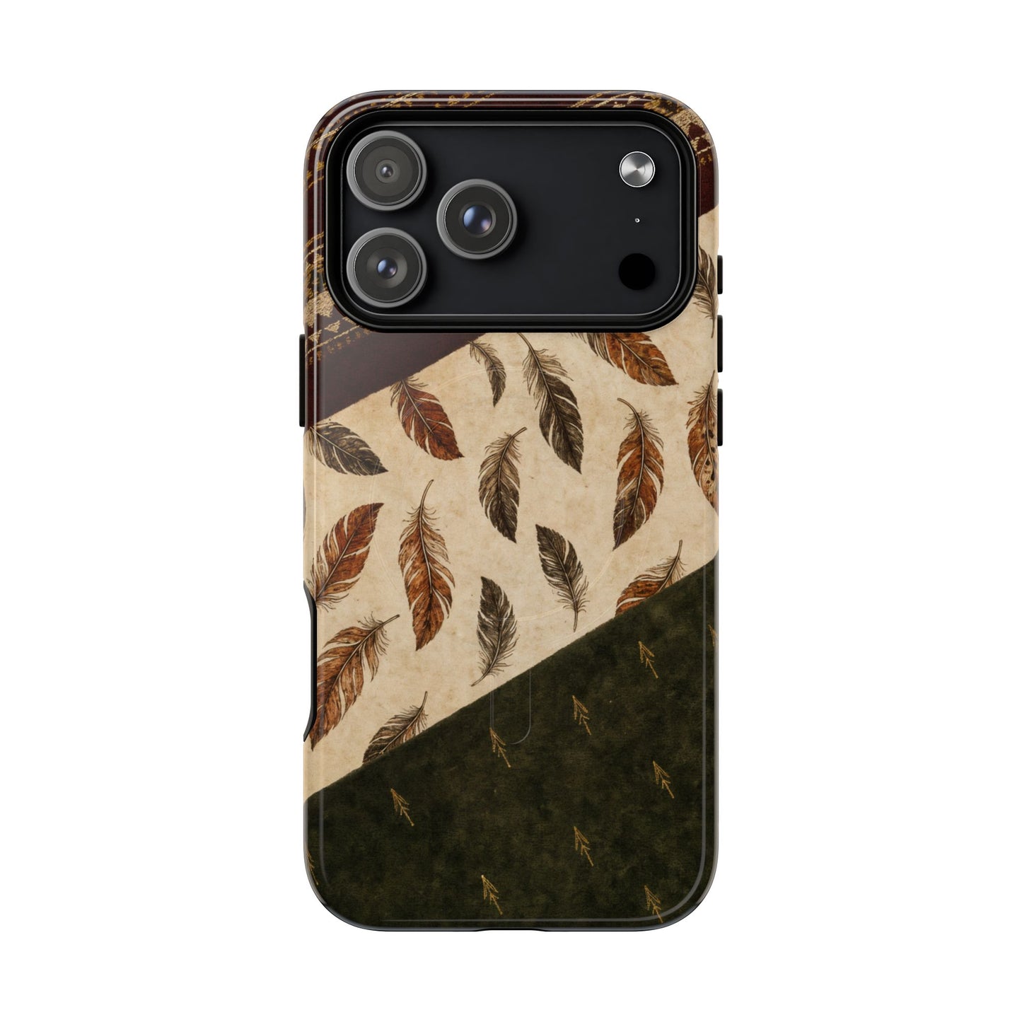 Feather Aztec Swaths Magnetic Case