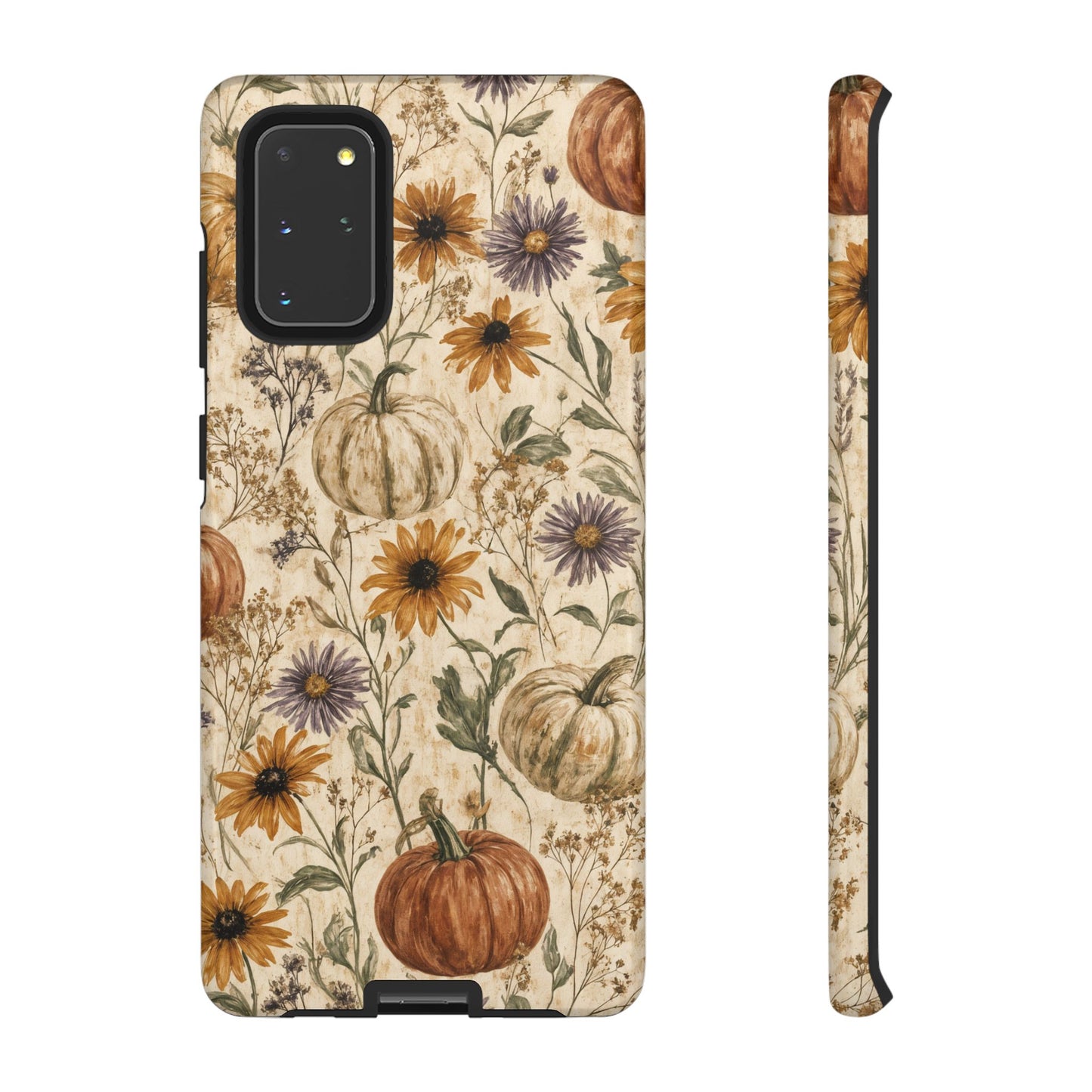 Pumpkin Wildflower Tough Case