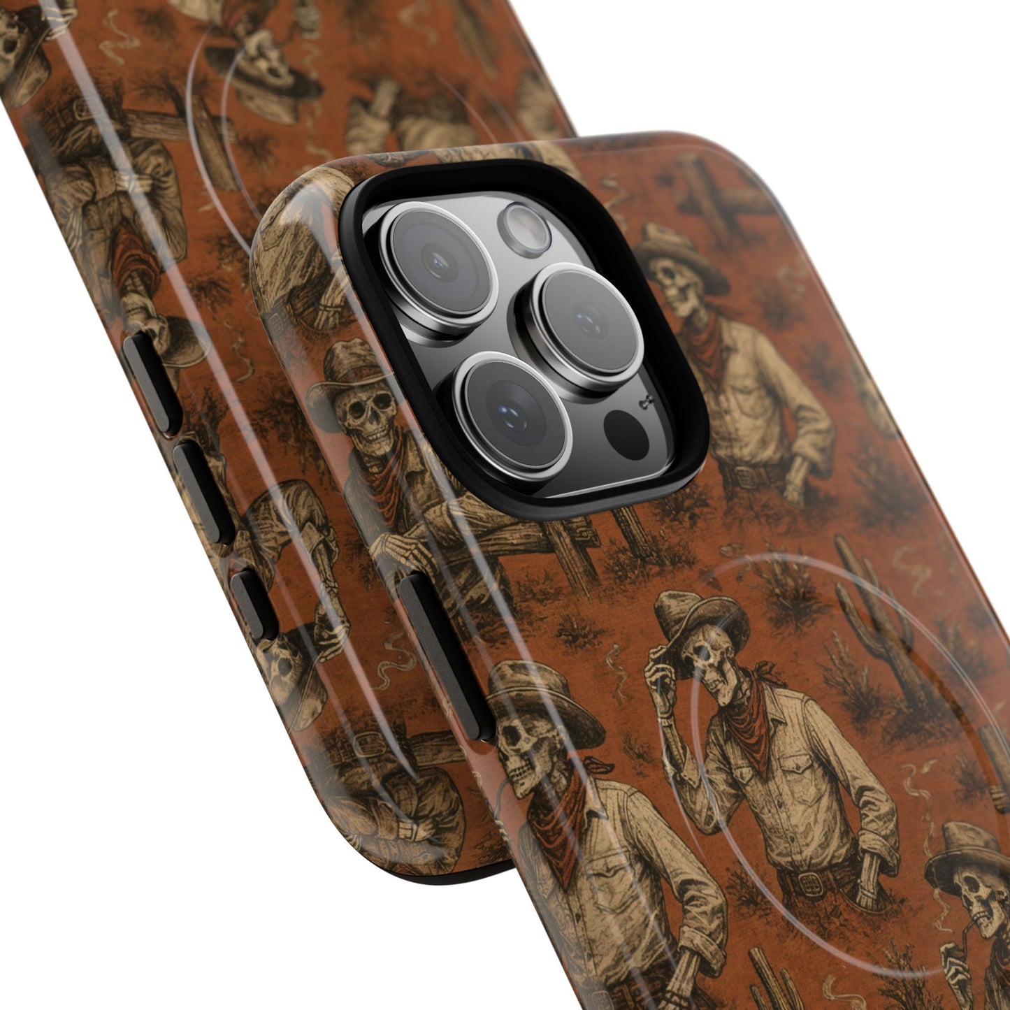 Skeleton Outlaws Magnetic Case