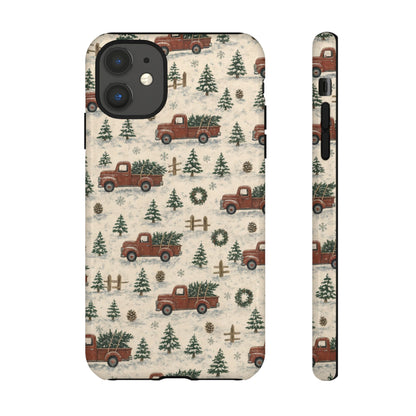 Red Truck Tree Farm Tough Case