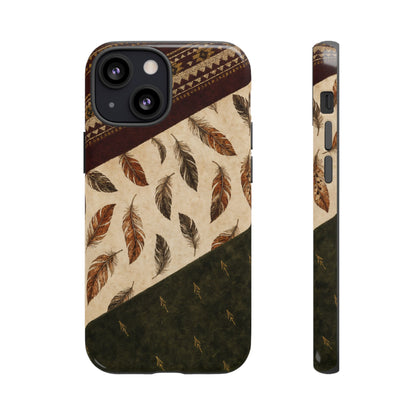 Feather Aztec Swaths Tough Case