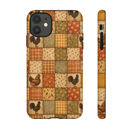 Chickens Patchwork Tough Case
