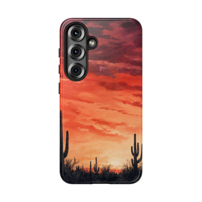 Desert Sunset Swaths Tough Case