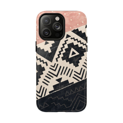 Blush Aztec Magnetic Case