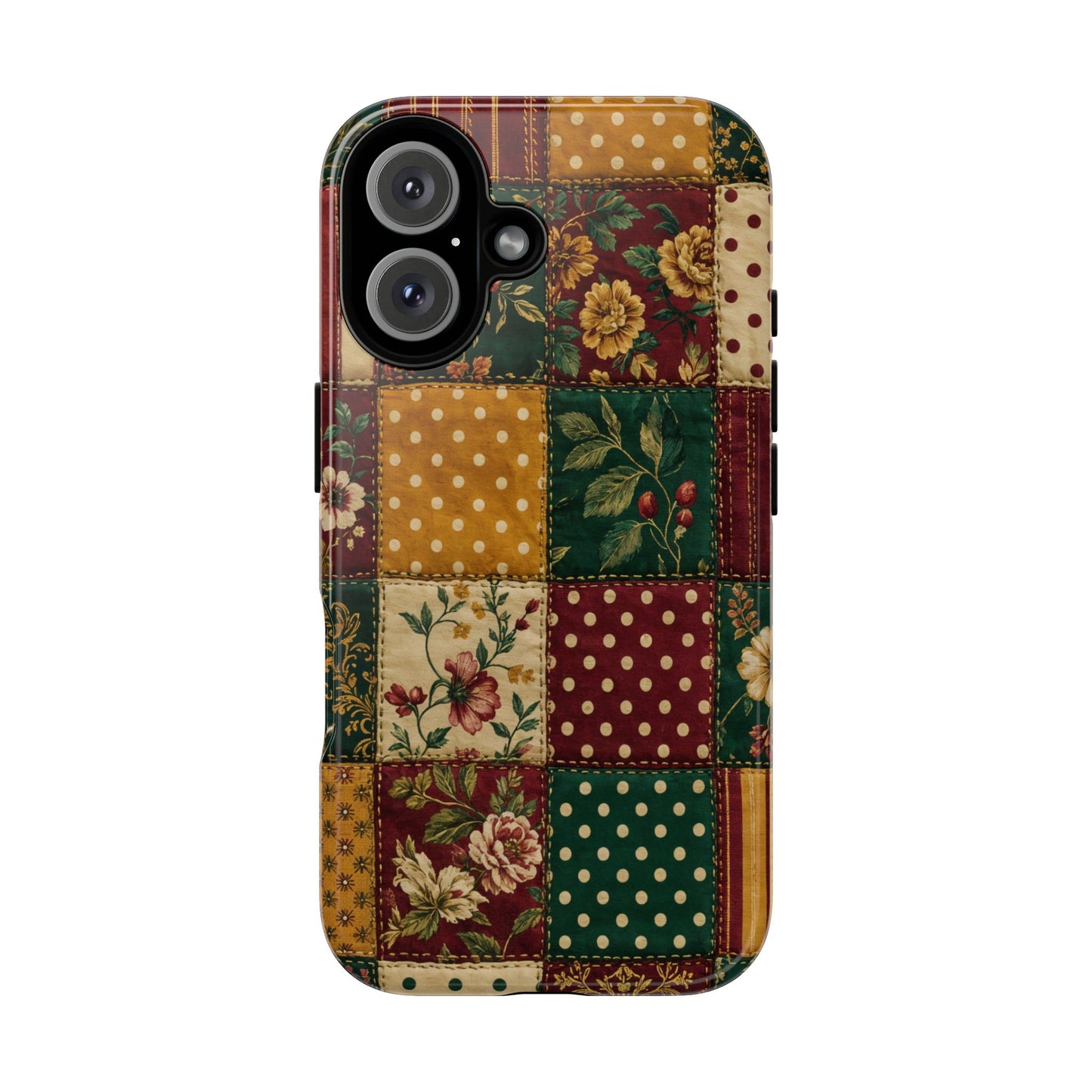 Jewel Tone Patchwork Tough Case