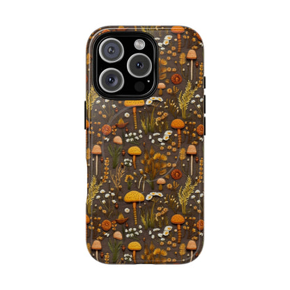 Brown Mushroom Magnetic Case