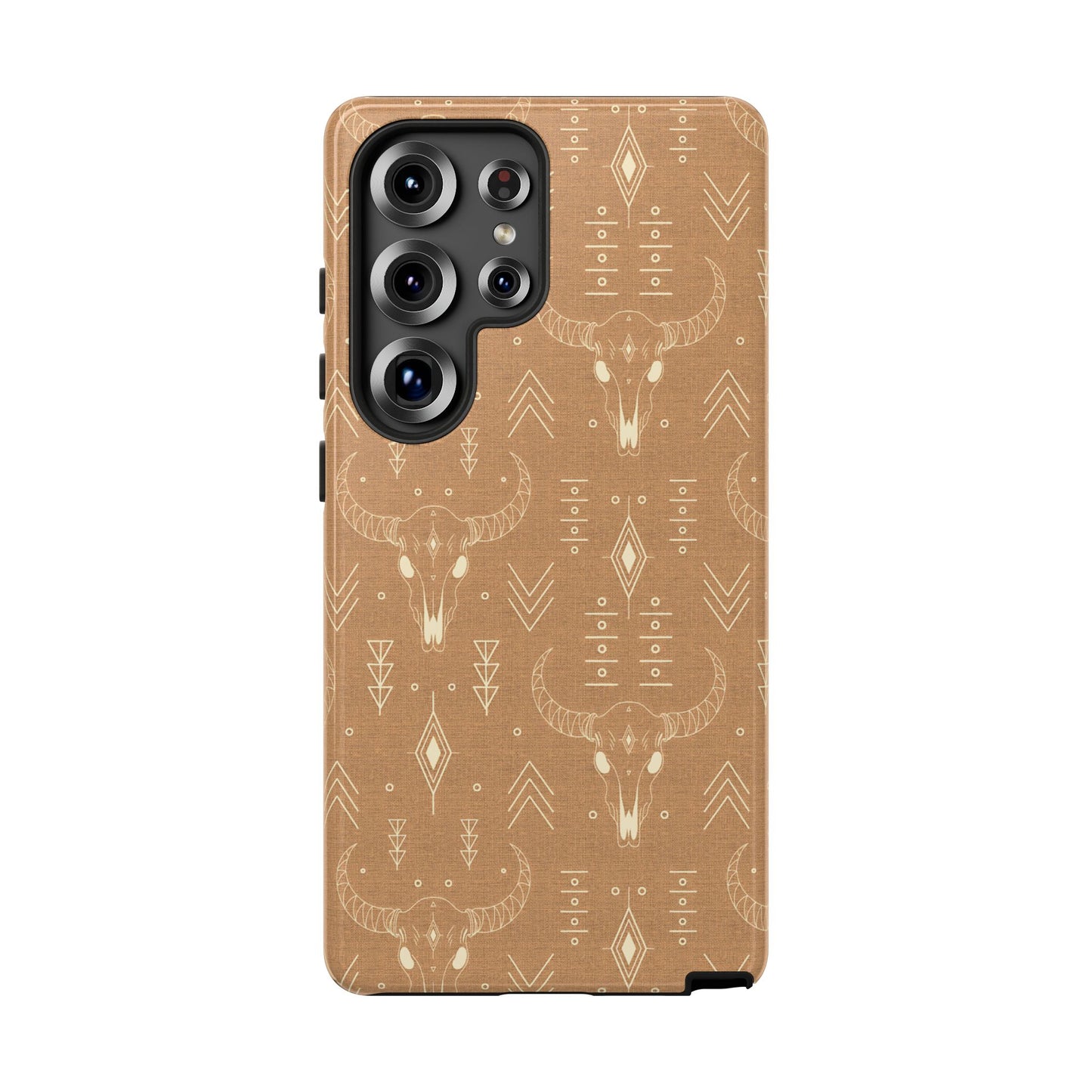 Boho Bull Skull Phone Case