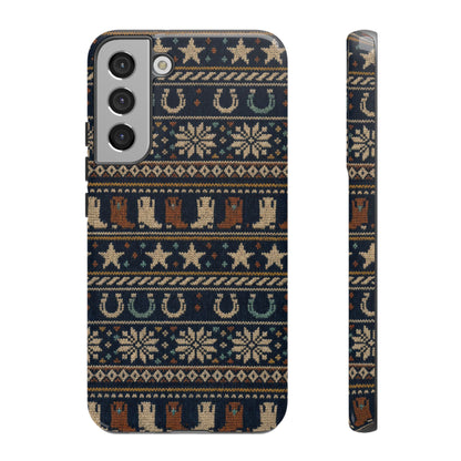 Fair Isle Boots Tough Case