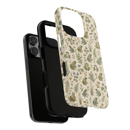 Watercolor Frogs Tough Case