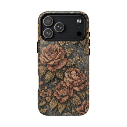 Denim Blooms Magnetic Case