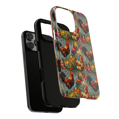 Painted Chickens Tough Case