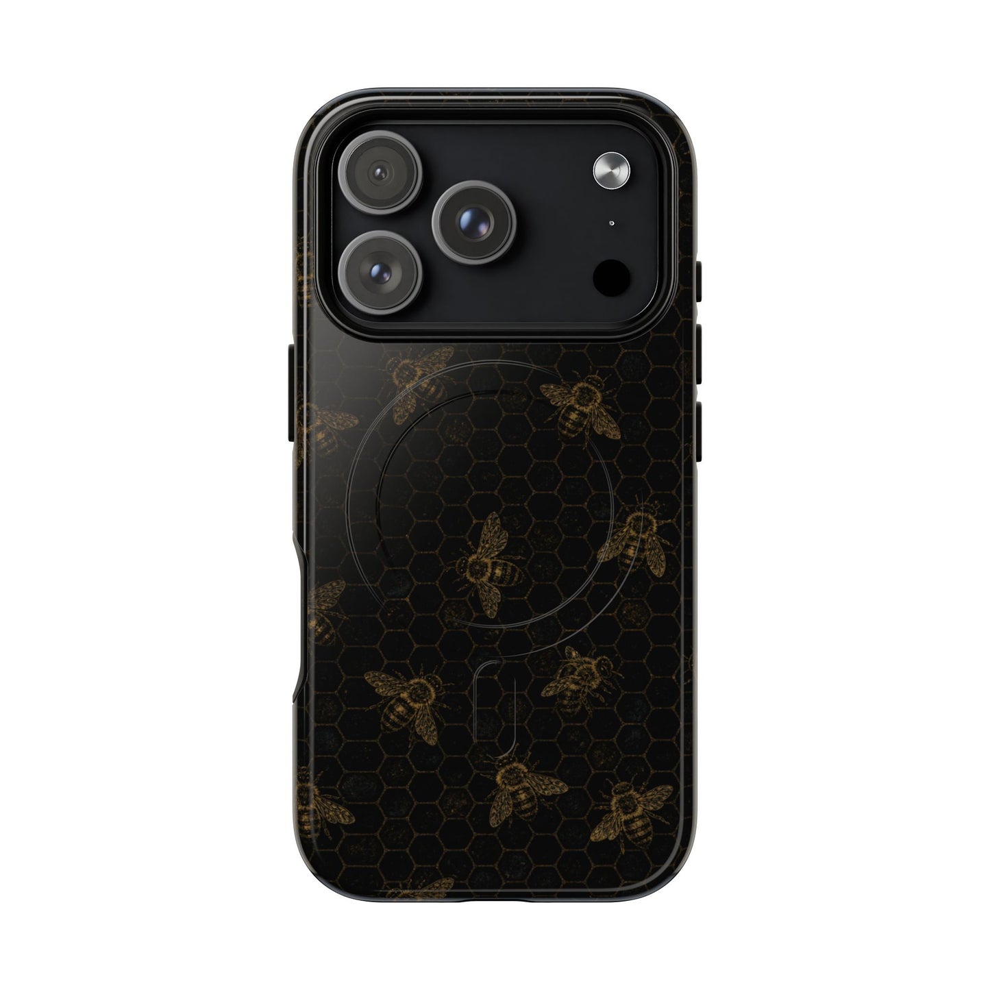 Dark Honeycomb Magnetic Case