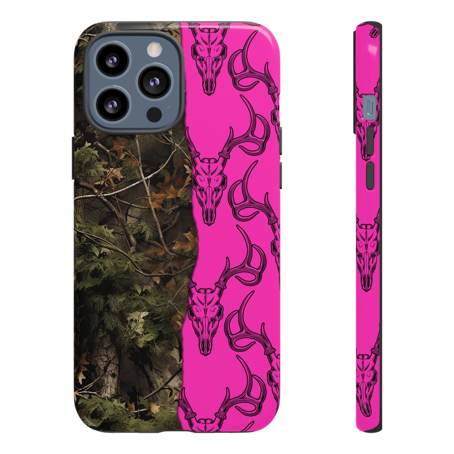 Camo Deer Skulls Pink Tough Case
