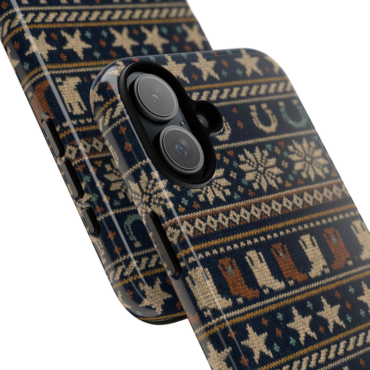 Fair Isle Boots Tough Case