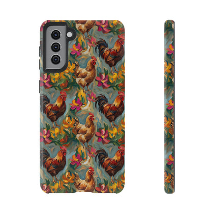 Painted Chickens Tough Case