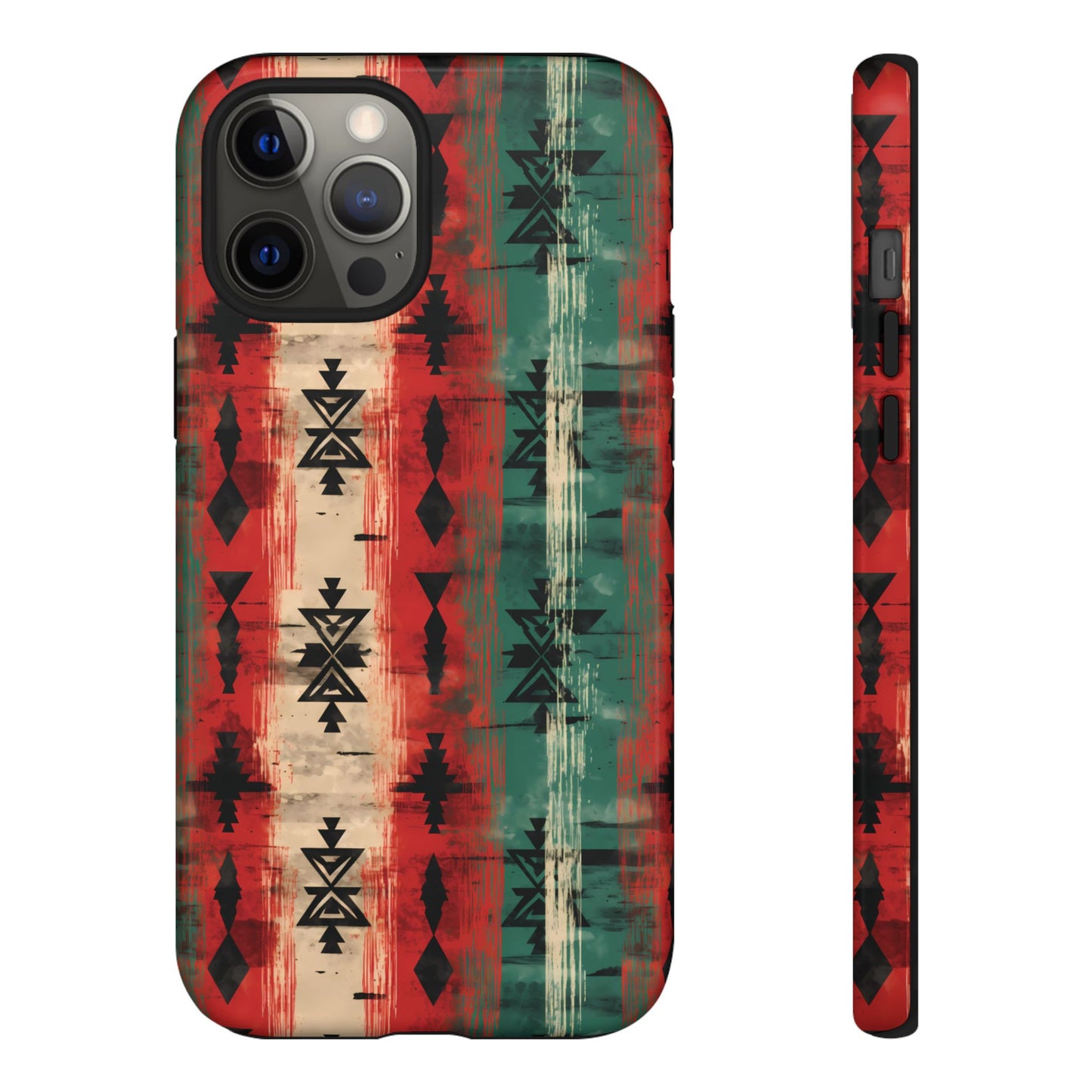 Christmas Grunge Aztec Tough Case