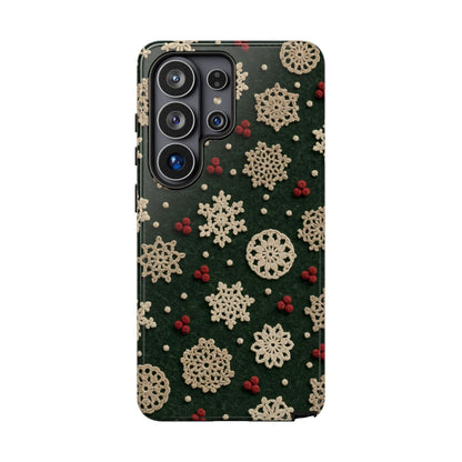 Crochet Snowflakes Tough Case