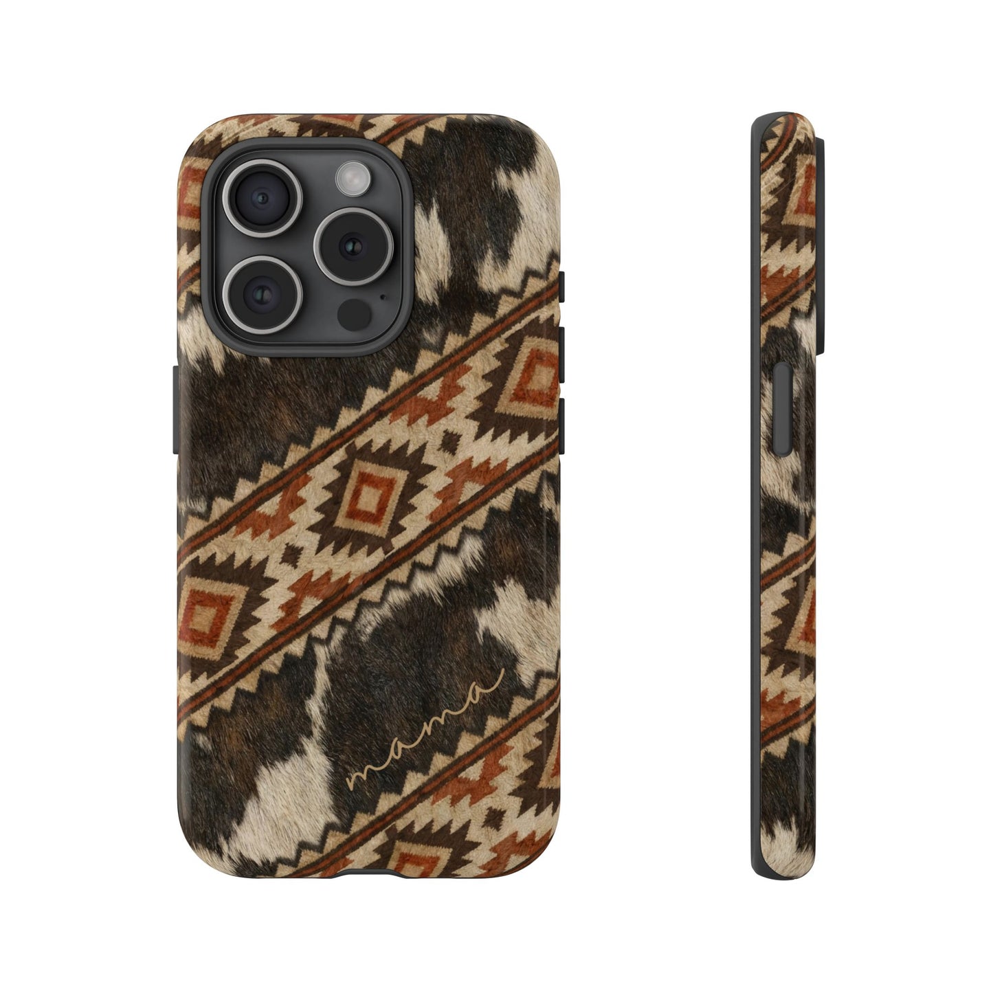 Cowhide Aztec Mama Tough Case