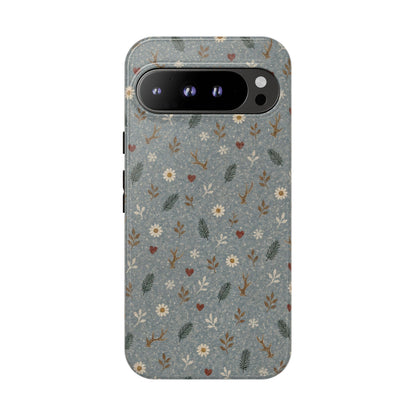 Antler Daisies Snow Tough Case