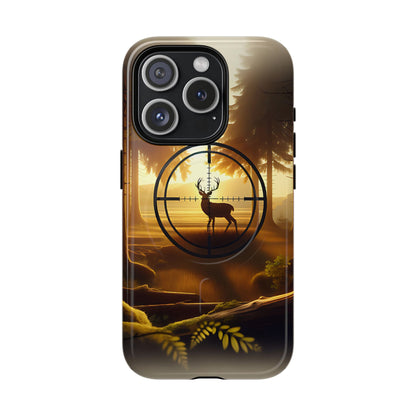 Golden Crosshairs Deer Magnetic Case