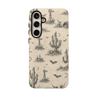 Spooky Desert Toile Tough Case