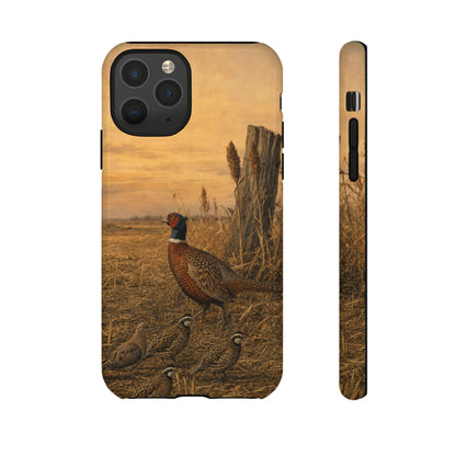 Pheasant Sunset Tough Case
