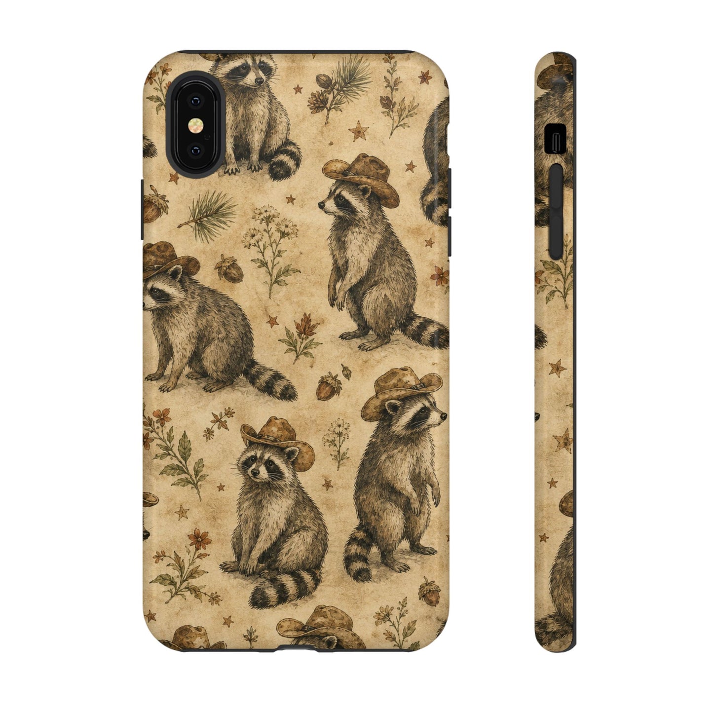 Painted Raccoon Tough Case