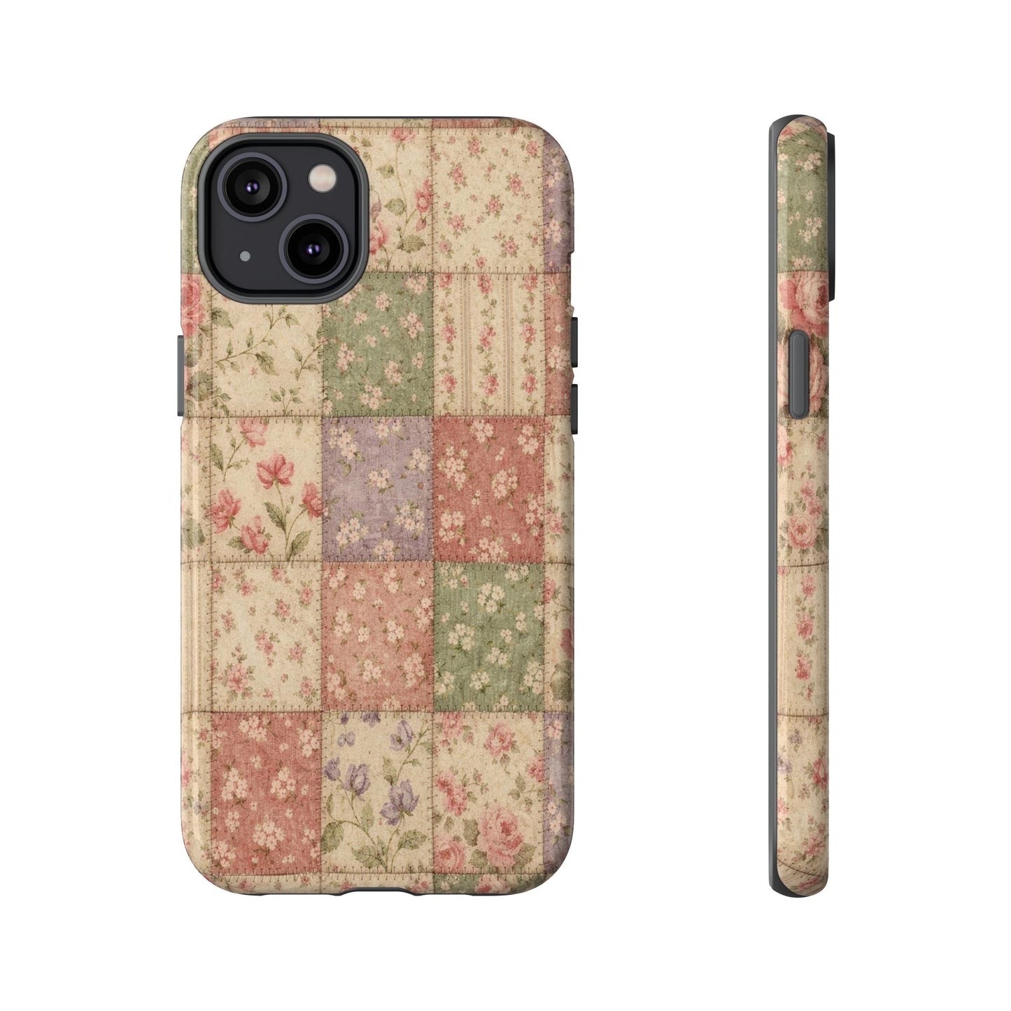 Pink Patchwork Tough Case