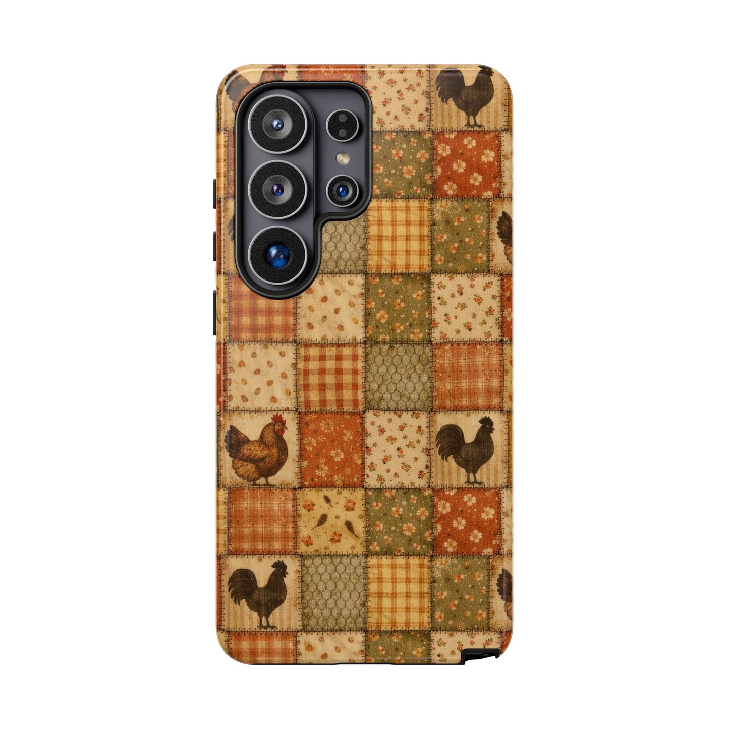 Chickens Patchwork Tough Case