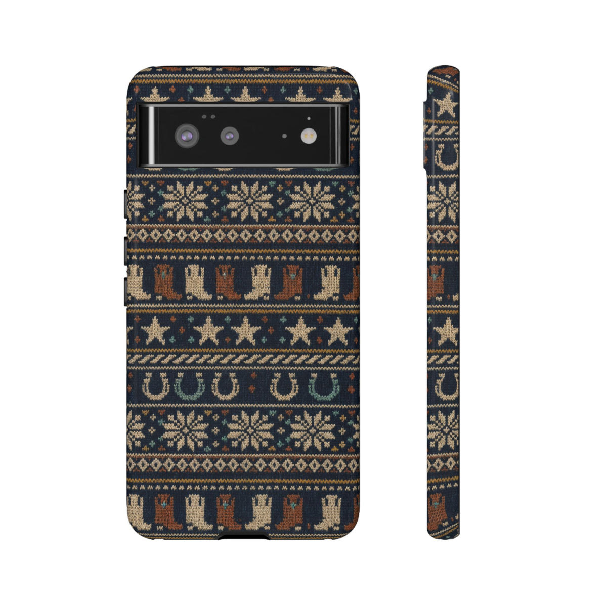 Fair Isle Boots Tough Case