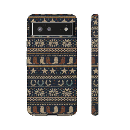 Fair Isle Boots Tough Case