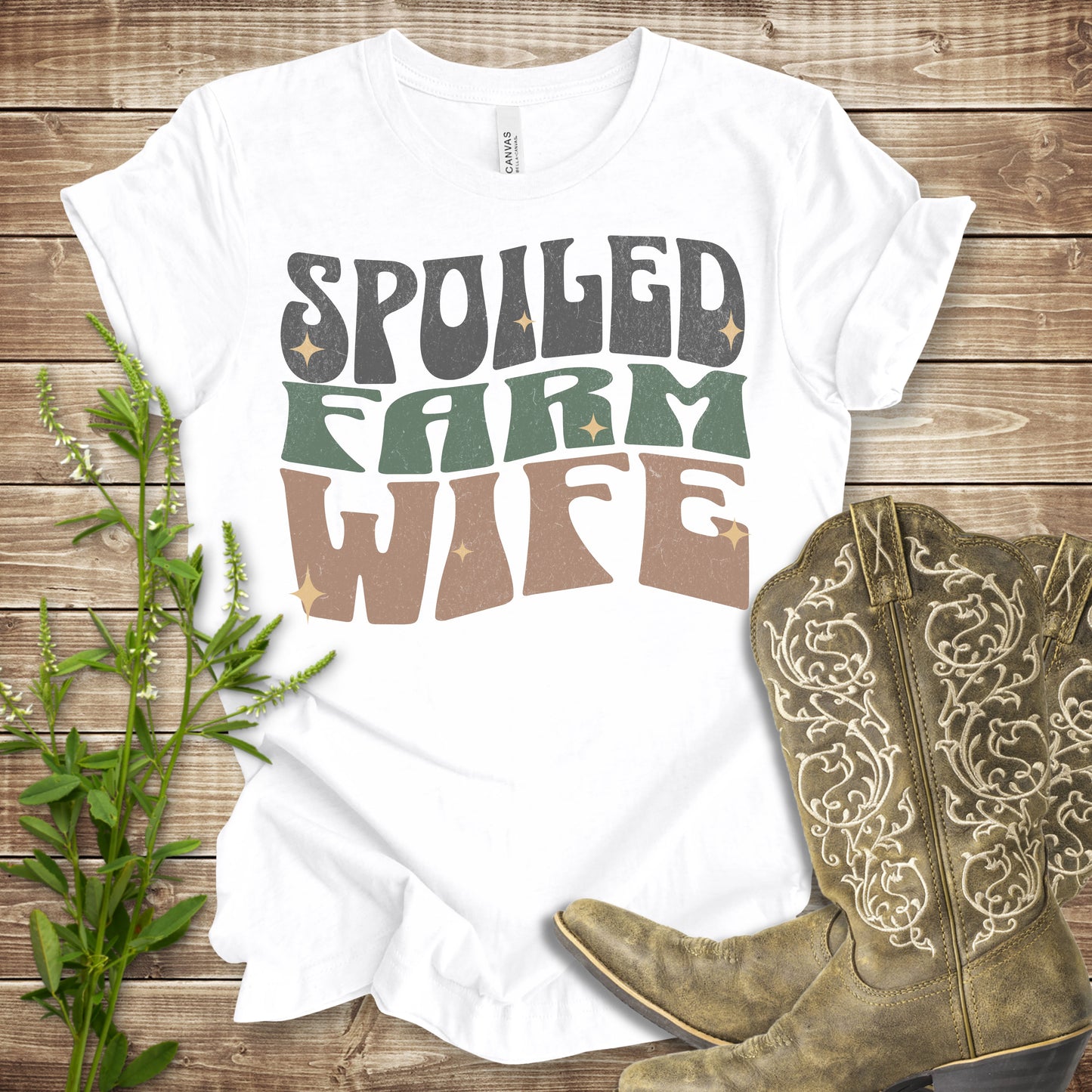 Spoiled Farm Wife T-shirt