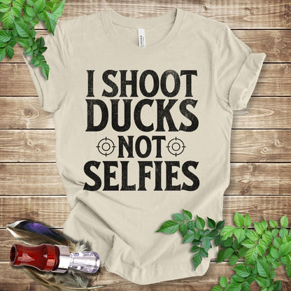 I Shoot Ducks Not Selfies T-shirt