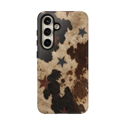 Stars And Cowhide Tough Case