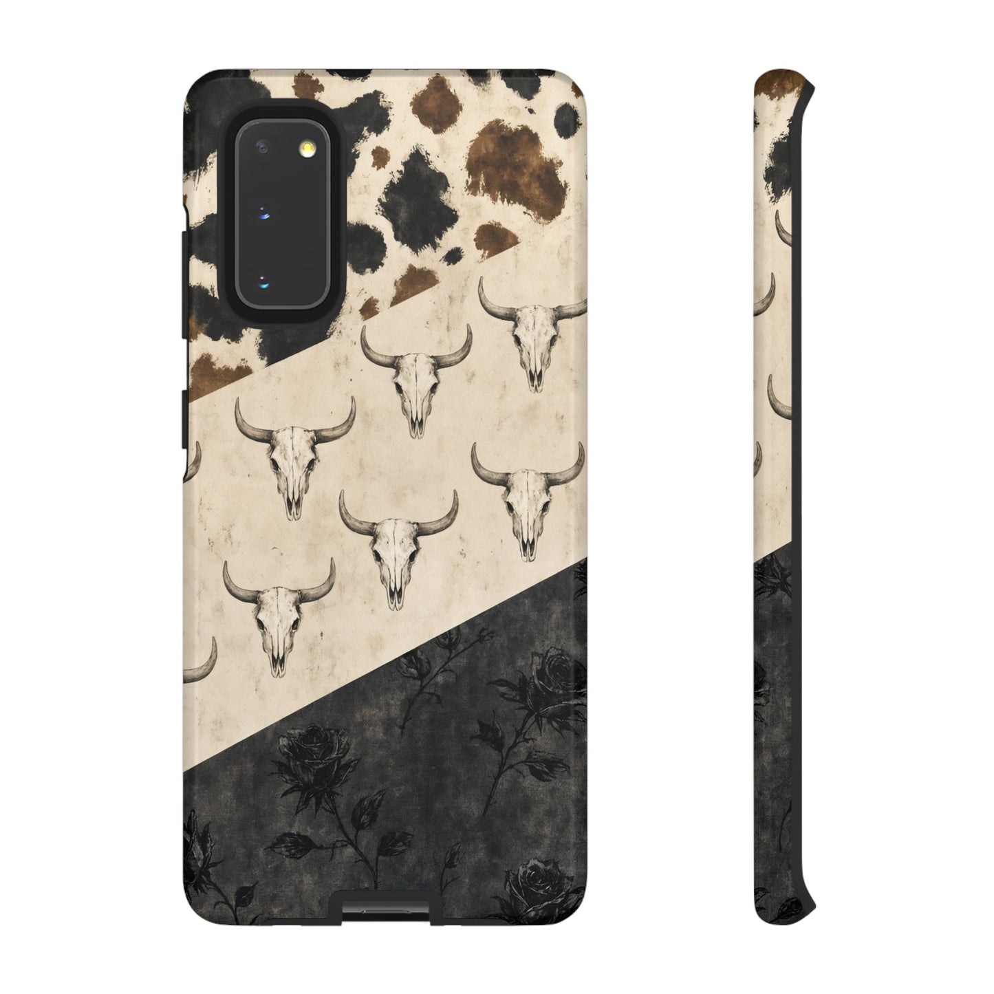 Bull Skull Rose Tough Case