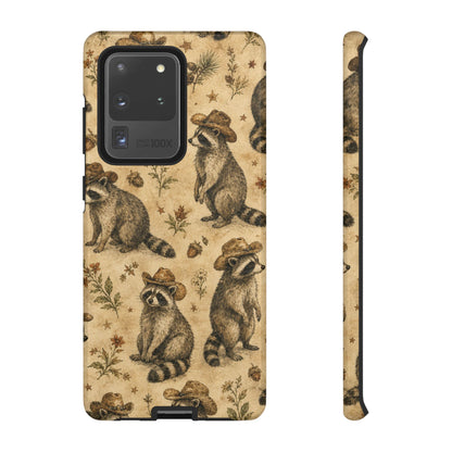 Painted Raccoon Tough Case