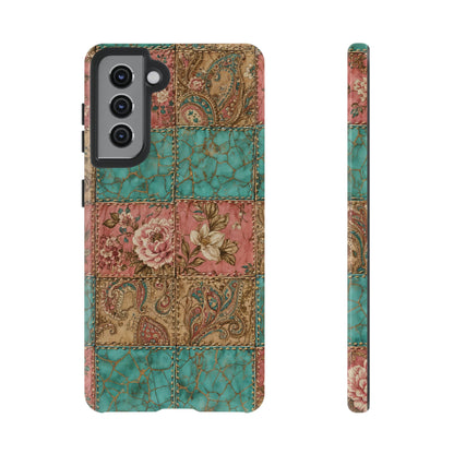 Turquoise Paisley Tough Case