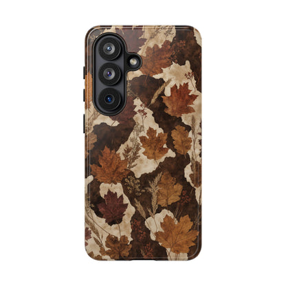 Autumn Cowhide Tough Case