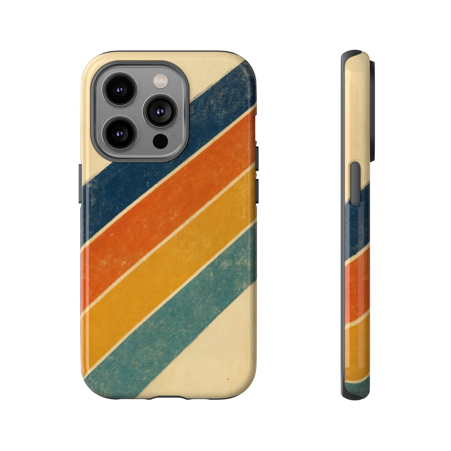 Retro Sunset Stripes Tough Case
