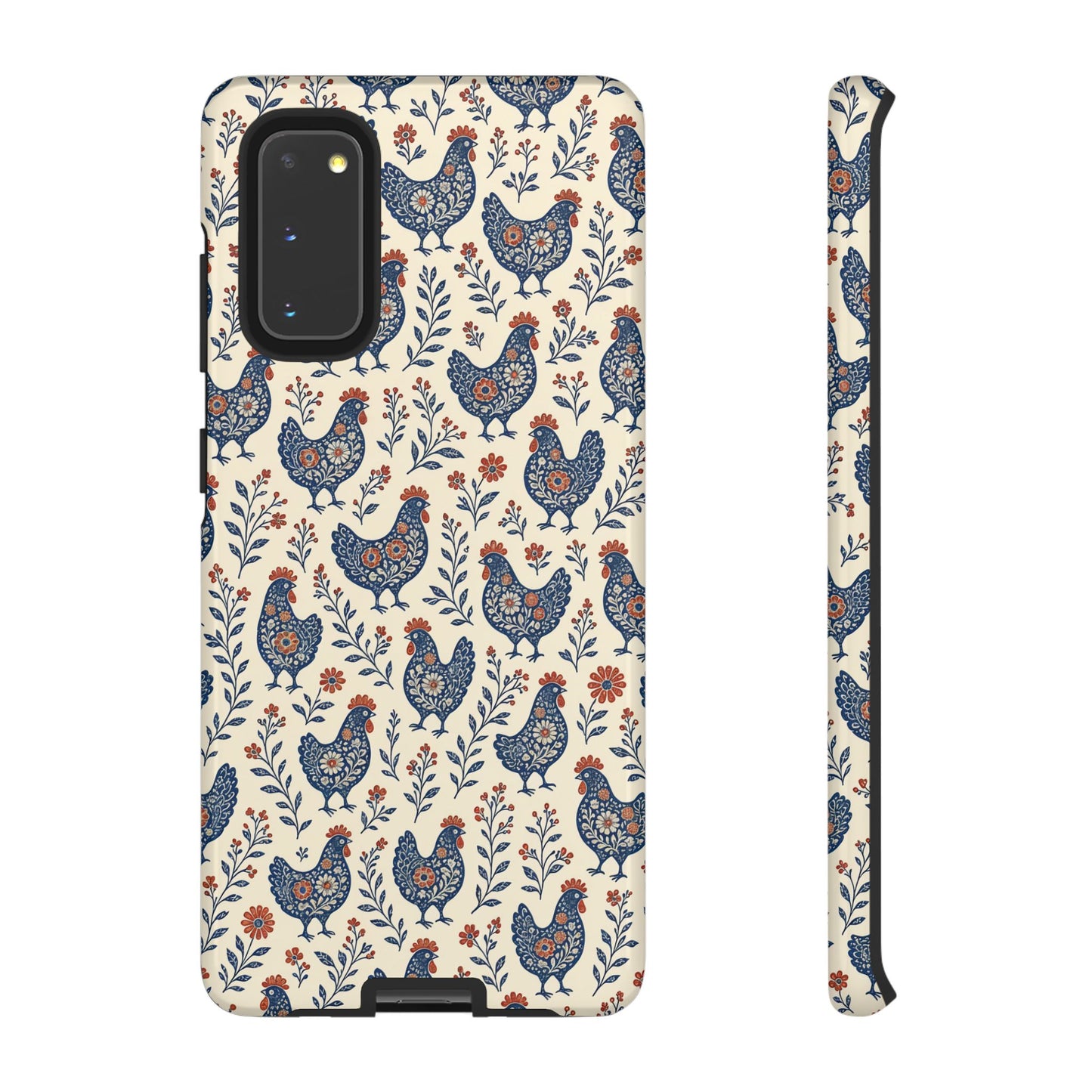 Folk Hens Tough Case