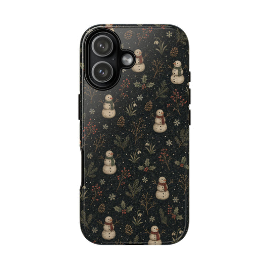 Midnight Snowmen Tough Case
