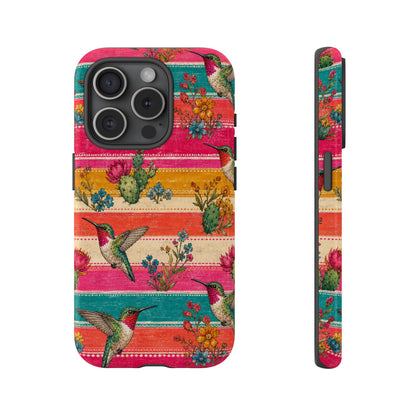 Hummingbird Serape Tough Case