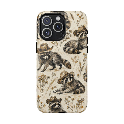 Vintage Raccoon Magnetic Case