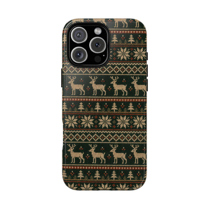 Fair Isle Deer Tough Case