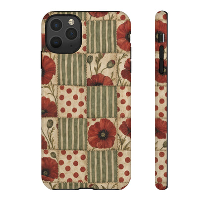 Poppy Patchwork Tough Case