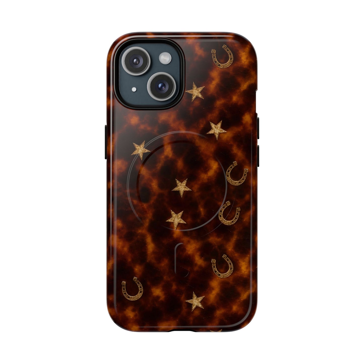 Horseshoe Tortoiseshell Magnetic Case