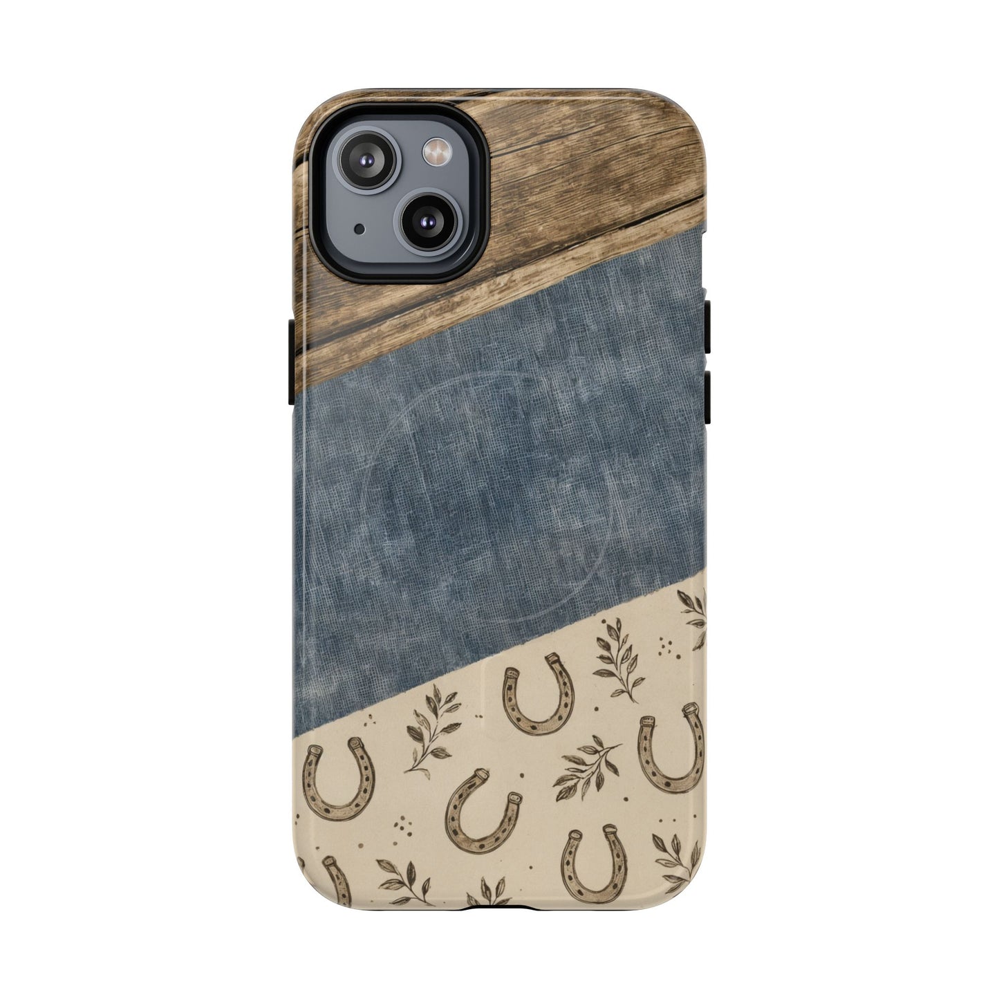 Barnwood Denim Magnetic Case