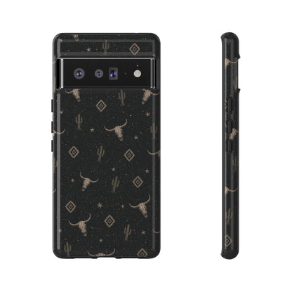 Midnight Longhorn Tough Case