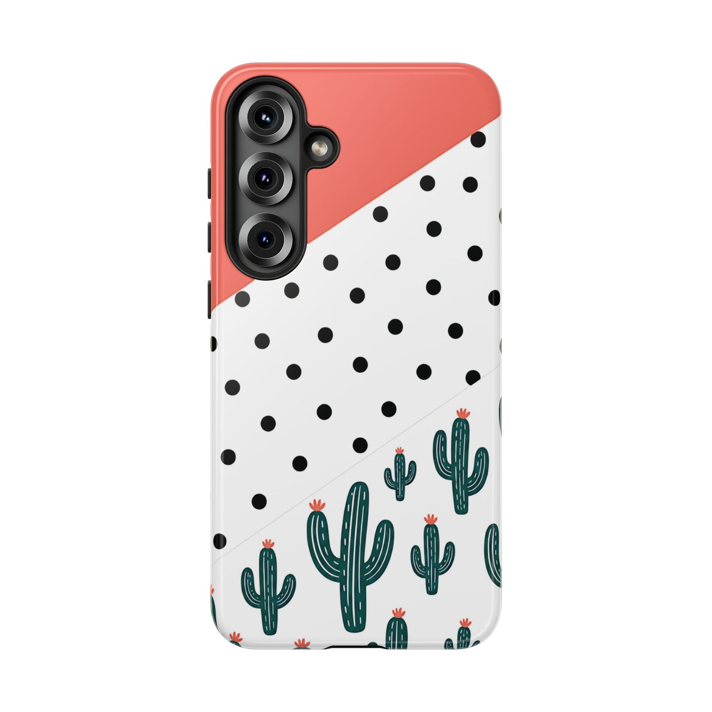 Polka Dot Cactus Tough Case